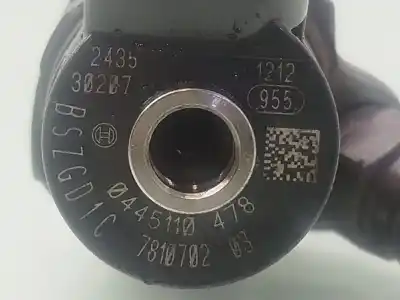 Second-hand car spare part injector for bmw 3 (f30, f80) 320 d oem iam references 13537810702 0445110478 781070203