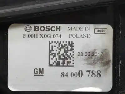 Автозапчастина б/у електро вентилятор для opel insignia b grand sport (z18) 2.0 cdti (68) посилання на oem iam yr00096980 84000788 f00hx0g074 3135104160 Автозапчастина б/у електро вентилятор для opel insignia b grand sport (z18) 2.0 cdti (68) посилання на oem iam yr00096980 84000788 f00hx0g074 3135104160