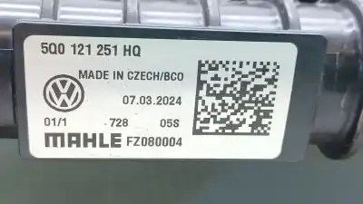 Автозапчастина б/у водяний радіатор для volkswagen t-roc (a11, d11) 1.5 tsi посилання на oem iam 5q0121251hq fz080004  Автозапчастина б/у водяний радіатор для volkswagen t-roc (a11, d11) 1.5 tsi посилання на oem iam 5q0121251hq fz080004