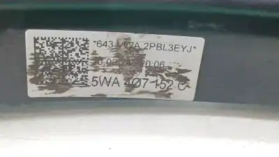 Second-hand car spare part front right lower suspension arm for volkswagen t-roc (a11, d11) 1.0 tsi oem iam references 5wa407152  5wa407152c