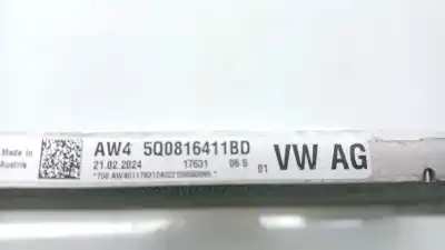 Second-hand car spare part air conditioning condenser / radiator for volkswagen t-roc (a11, d11) 1.0 tsi oem iam references 5q0816411ar  5q0816411bd