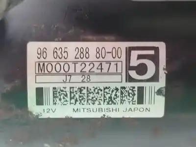 Автозапчастина б/у двигун запускається для peugeot 207/207+ (wa_, wc_) 1.6 hdi посилання на oem iam 966352888000  m000t22471