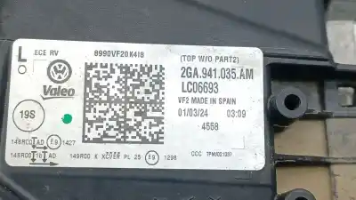 Peça sobressalente para automóvel em segunda mão farol / farolim esquerdo por volkswagen t-roc (a11, d11) 1.0 tsi referências oem iam 2ga941773r lc06693 2ga941035ám