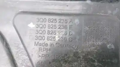 Second-hand car spare part sump guard for volkswagen t-roc (a11, d11) 1.0 tsi oem iam references 3q0825236e  