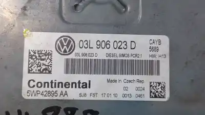 Автозапчастина б/у ебу контролер двигуна для volkswagen polo v (6r1, 6c1) 1.6 tdi посилання на oem iam 03l906023d 5wp42895aa  Автозапчастина б/у ебу контролер двигуна для volkswagen polo v (6r1, 6c1) 1.6 tdi посилання на oem iam 03l906023d 5wp42895aa