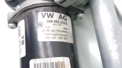 Second-hand car spare part front windshield wiper motor for volkswagen t-roc (a11, d11) 1.0 tsi oem iam references 2ga955023d  2ga955113b