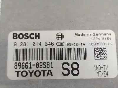 Second-hand car spare part ecu engine control for toyota auris (_e15_) 1.4 d-4d (nde150_) oem iam references 8966102s81 0281014846 