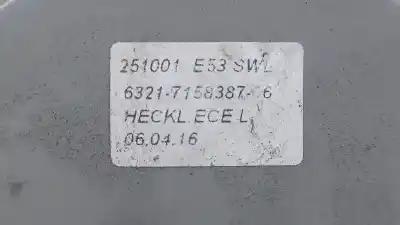 Second-hand car spare part left tailgate light for bmw x5 (e53) 3.0 i oem iam references 632171583876  