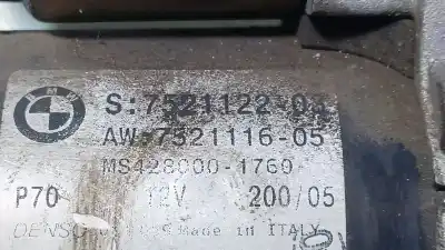 Peça sobressalente para automóvel em segunda mão motor de arranque por bmw 3 (e90) 325 i referências oem iam 12412354701 ms4280001760 752112203