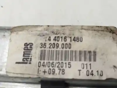 Автозапчасти б/у регулятор стекла переднего правого за peugeot expert furgón (vf3a_, vf3u_, vf3x_) 2.0 hdi 130 ссылки oem iam  36209000 1440161480