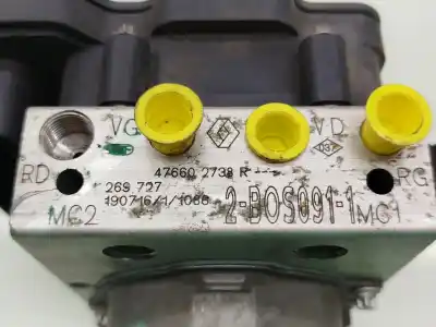 Second-hand car spare part abs for dacia duster (hm_) 1.5 dci 115 4x4 (hmad) oem iam references 476605586r 269727 476602738r