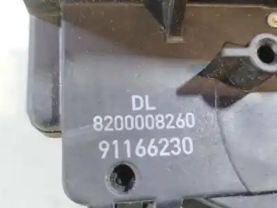 Second-hand car spare part left front door lock for opel vivaro a furgón (x83) 1.9 dti (f7) oem iam references 91166230  8200008260