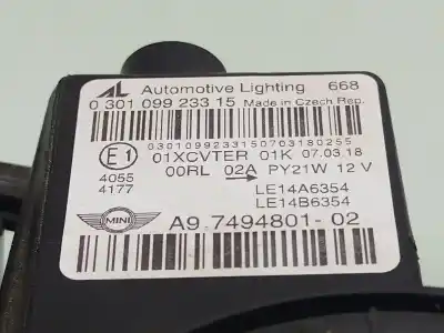 Автозапчастина б/у ліва фара для mini mini countryman (f60) one посилання на oem iam 63115a3bd71 o301099233 749480102
