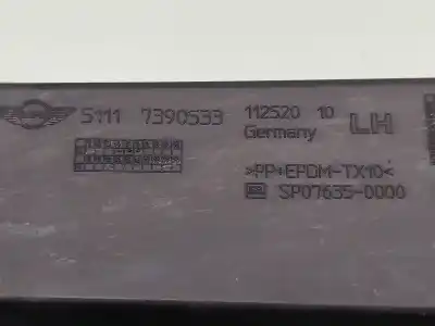 Автозапчастина б/у ліва решіта бампера для mini mini countryman (f60) one посилання на oem iam 51117390533  112520