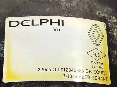 Автозапчасти б/у компрессор кондиционера воздуха за opel vivaro a furgón (x83) 2.5 cdti (f7) ссылки oem iam   