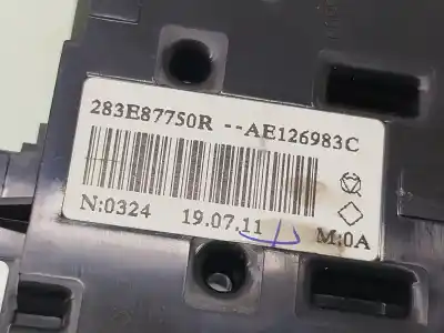 Автозапчастина б/у многофункційне управління для dacia duster (hm_) 1.5 dci 115 4x4 (hmad) посилання на oem iam 283e87750r  ae126983c