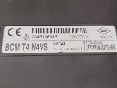 Автозапчасти б/у электронный модуль за dacia duster (hm_) 1.5 dci 115 4x4 (hmad) ссылки oem iam 284b10604r  31195382