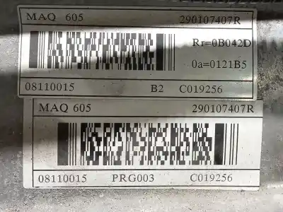 Peça sobressalente para automóvel em segunda mão motor completo por renault zoe (bfm_) zoe (bfmc, bfmd) referências oem iam 5aq605 290h23970r 290v74207r