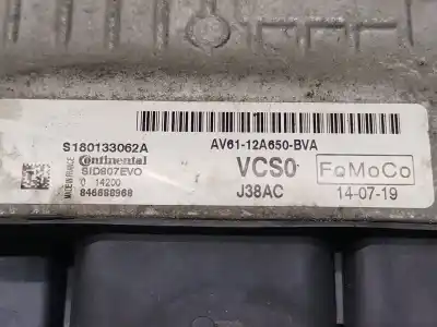 Pezzo di ricambio per auto di seconda mano centralina motore per ford c-max ii (dxa/cb7, dxa/ceu) 1.6 tdci riferimenti oem iam 1838045 s180133062a av6112a650bva