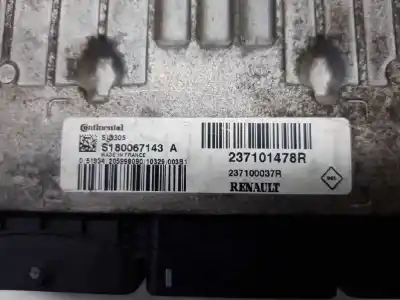 Автозапчастина б/у ебу контролер двигуна для renault scenic iii bose edition посилання на oem iam 237101478r  s180067143a
