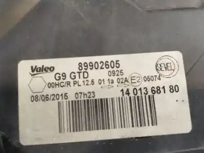 Автозапчасти б/у левая фара за peugeot expert furgón (vf3a_, vf3u_, vf3x_) 2.0 hdi 130 ссылки oem iam  89902605 1401368180