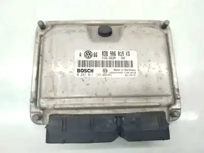 Second-hand car spare part ecu engine control for seat leon (1m1) 1.9 tdi oem iam references 038906019kg 0281011193 