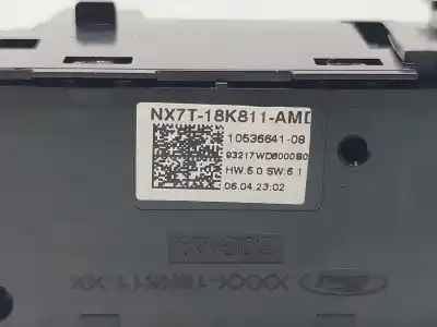 Автозапчастина б/у перемикач керування радіо для ford focus iv (hn) 1.0 ecoboost mhev посилання на oem iam 2620572  nx7t18k811amd