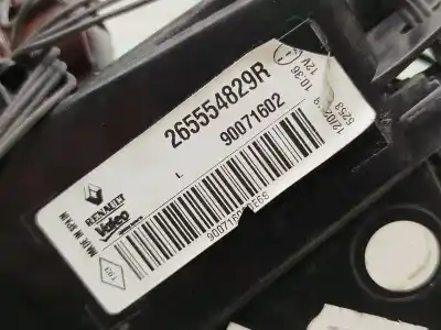 Peça sobressalente para automóvel em segunda mão farolim traseiro esquerdo por renault megane iv fastback (b9a/m/n_) 1.2 tce 130 (b9mr) referências oem iam 265554829r  90071602