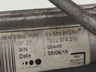 Автозапчастина б/у рульмова рейка для peugeot expert furgón (vf3a_, vf3u_, vf3x_) 2.0 hdi 130 посилання на oem iam  7832974210 1401381380