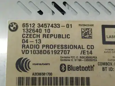 Автозапчастина б/у аудіо система / радіо cd для mini mini countryman (r60) cooper sd посилання на oem iam 6512345743301  a2c86581700