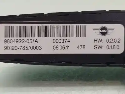 Автозапчасти б/у многофункциональное управление за mini mini countryman (r60) cooper sd ссылки oem iam 980492205  901207850003