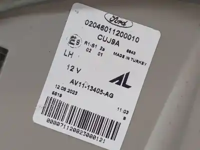 Pezzo di ricambio per auto di seconda mano lampada posteriore sinistra per ford b-max (jk) 1.0 ecoboost riferimenti oem iam 1806454  av1113405ag