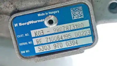 Peça sobressalente para automóvel em segunda mão turbocompresor por ford mondeo v fastback (ce) 2.0 tdci 4x4 referências oem iam 1871356 53039700394 9807873180