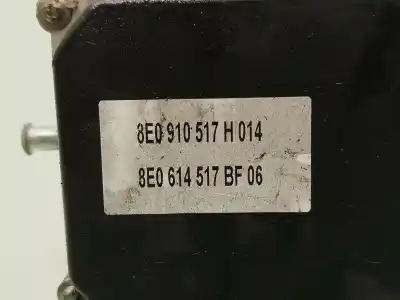 Second-hand car spare part abs for audi a4 b7 (8ec) 2.0 tdi 16v oem iam references 8e0614517bf 8e0910517h 0265234336