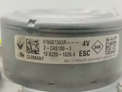 Second-hand car spare part abs for renault megane iv fastback (b9a/m/n_) 1.2 tce 130 (b9mr) oem iam references 476609440r 10022010264 28515242333 476607355r