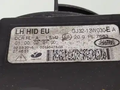 Автозапчастина б/у ліва фара для land rover range rover evoque (l538) 2.0 d 4x4 посилання на oem iam lr048056 0019547505 gj3213w030e