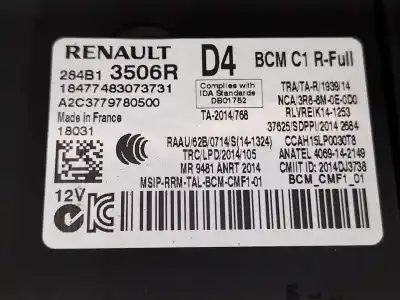 Piesă de schimb auto la mâna a doua modul electrotic pentru renault megane iv fastback (b9a/m/n_) 1.2 tce 130 (b9mr) referințe oem iam 284b13506r 18477483073731 a2c3779780500
