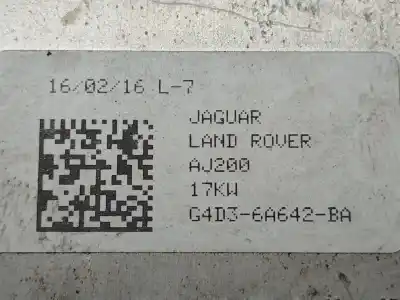 Автозапчастина б/у охолодження мотору для land rover range rover evoque (l538) 2.0 d 4x4 посилання на oem iam g4d36a642ba  