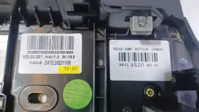 Автозапчасти б/у многофункциональный дисплей за peugeot 2008 ii (ud_, us_, uy_, uk_) 1.2 puretech 130 ссылки oem iam 9841452080 x22b070ndm024e690665 