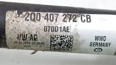 Pezzo di ricambio per auto di seconda mano trasmissione anteriore destra per volkswagen t-cross (c11) 1.0 tsi riferimenti oem iam 2q0407272cb  2q0407272cb