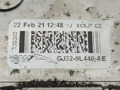 Автозапчастина б/у інтеркулер для land rover range rover evoque (l538) 2.0 d 4x4 посилання на oem iam lr139043  gj329l440ae