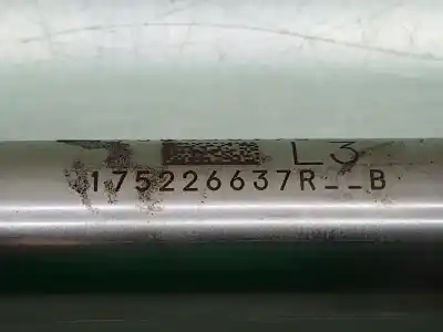 Peça sobressalente para automóvel em segunda mão régua / rampa de injetores por renault megane iv fastback (b9a/m/n_) 1.2 tce 130 (b9mr) referências oem iam 175226637r  1938330178