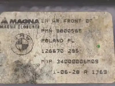 Автозапчастина б/у регулятор вікна передній лівий для mini mini countryman (r60) cooper sd посилання на oem iam 51339805669 126670295. 5yy0567 9800565