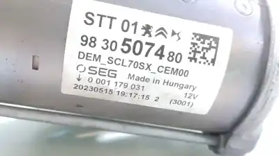 Pezzo di ricambio per auto di seconda mano motorino di avviamento per peugeot 2008 ii (ud_, us_, uy_, uk_) 1.2 puretech 130 riferimenti oem iam 1638463780 0001179031 9830507480