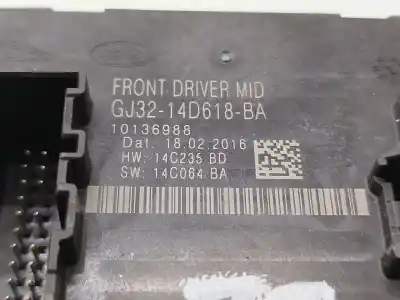 Автозапчастина б/у електронний модуль для land rover range rover evoque (l538) 2.0 d 4x4 посилання на oem iam gj3214d618ba  10136988