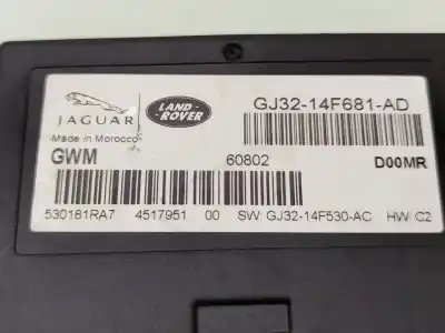 Second-hand car spare part electronic module for land rover range rover evoque (l538) 2.0 d 4x4 oem iam references gj3214f681ad 530181ra7 gj3214f530ac