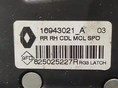 İkinci el araba yedek parçası arka sag kapi kilidi için renault megane iv fastback (b9a/m/n_) 1.2 tce 130 (b9mr) oem iam referansları 825020600r 16943021a 825025227r