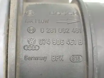 Автозапчасти б/у расходомер воздуха за audi a4 b7 (8ec) 2.0 tdi 16v ссылки oem iam 074906461b  0281002461