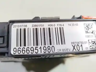 Автозапчастина б/у реле/запоперівник для peugeot 207/207+ (wa_, wc_) 1.4 посилання на oem iam 9666951980 22661f01 