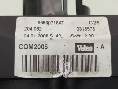 Second-hand car spare part headlights switch for peugeot 207/207+ (wa_, wc_) 1.6 hdi oem iam references 96630718xt 3315575 204062